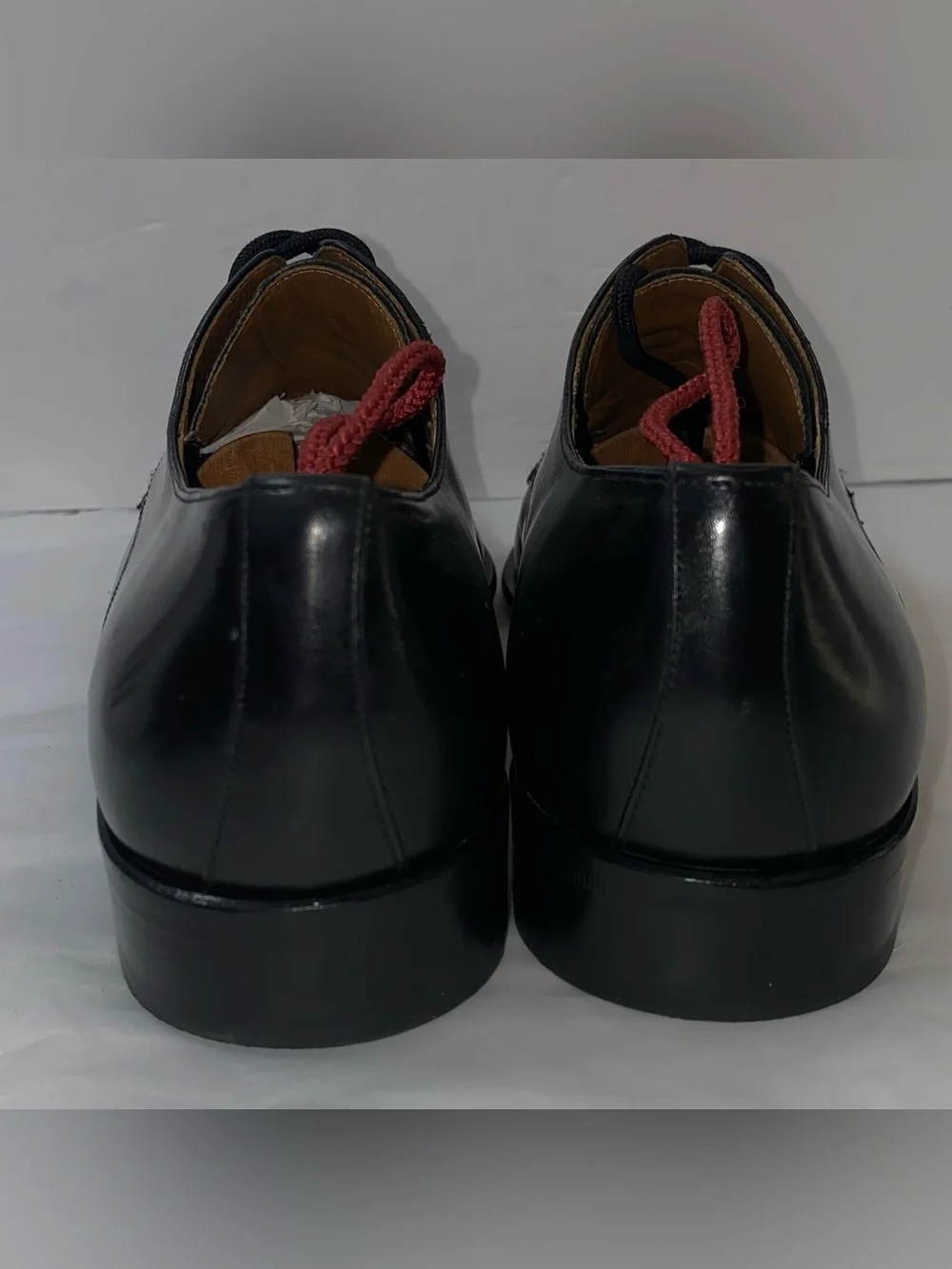 Mezlan Carmichael Mens 8.5W Black Leather Split Toe Derby Dress Shoes